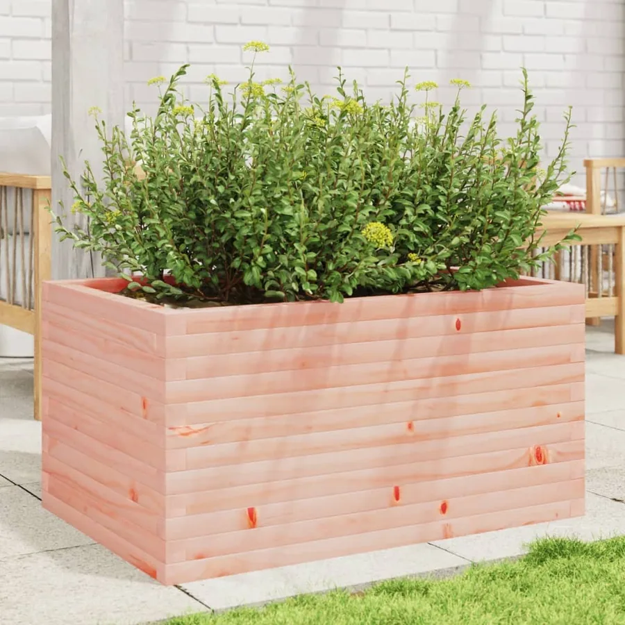 Jardinière 90x60x45,5 cm bois massif de douglas - 3