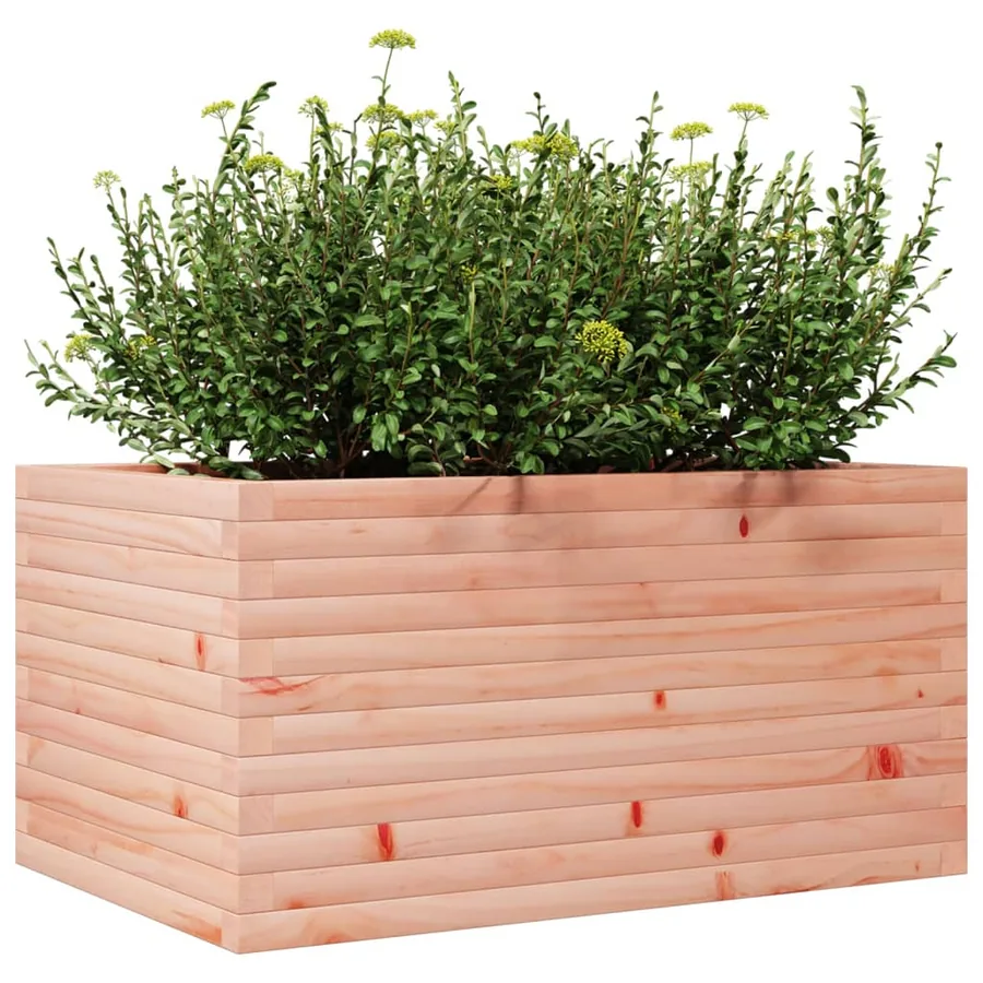 Jardinière 90x60x45,5 cm bois massif de douglas - 4