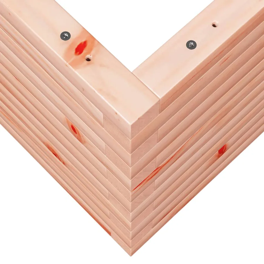 Jardinière 90x60x45,5 cm bois massif de douglas - 8
