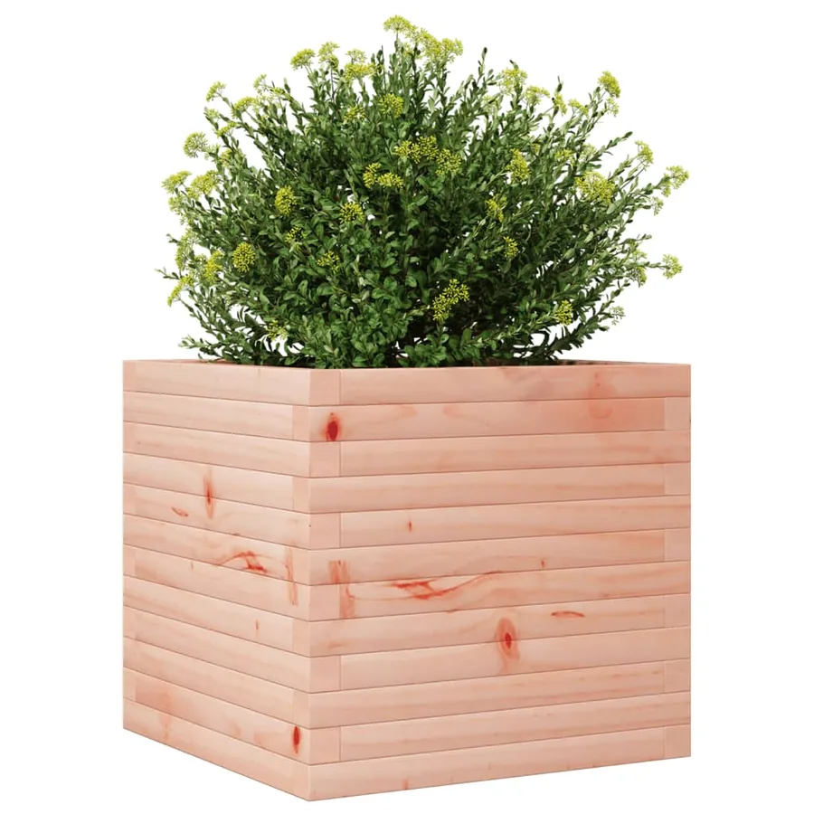 Jardinière 50x50x46 cm bois massif douglas - 4