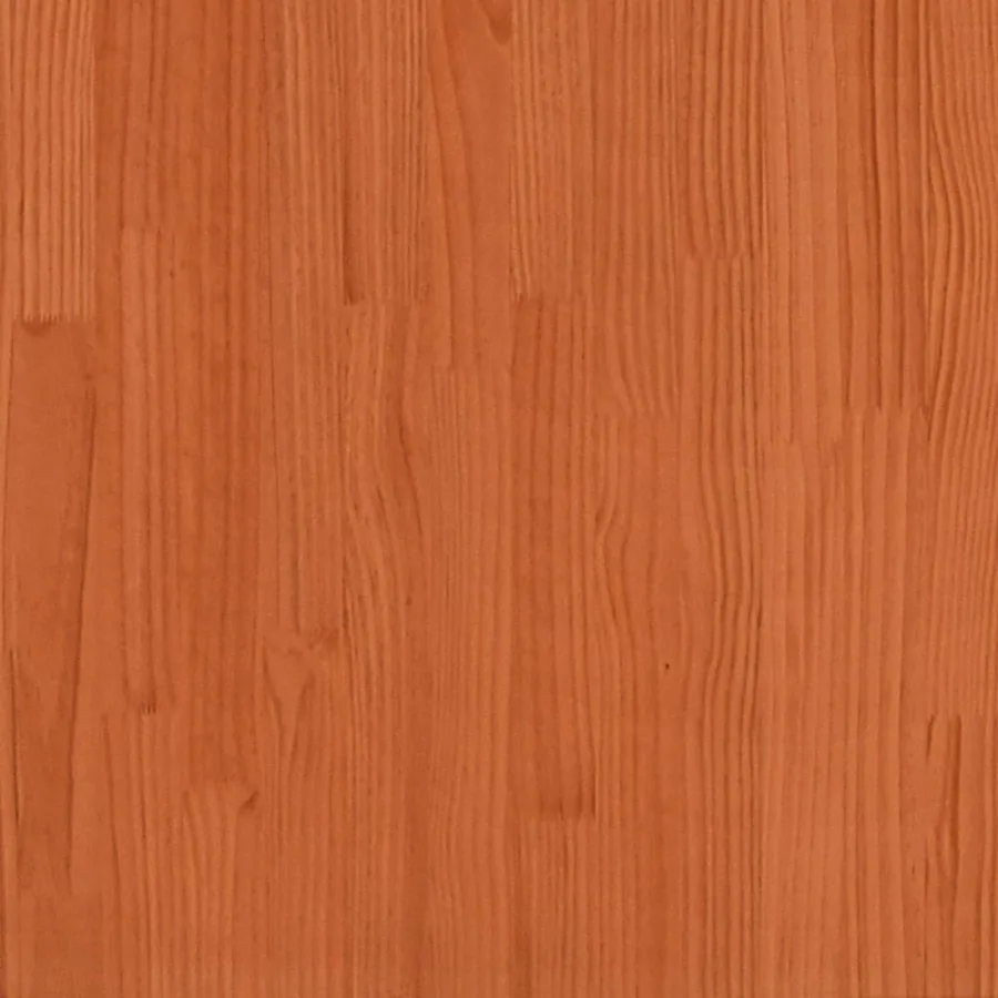Jardinière cire marron 70x40x72 cm bois de pin massif - 9