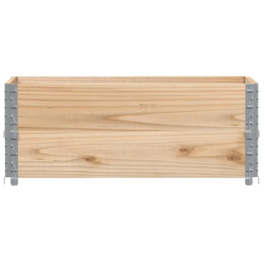 Jardinière 100x50 cm bois de pin massif - 3