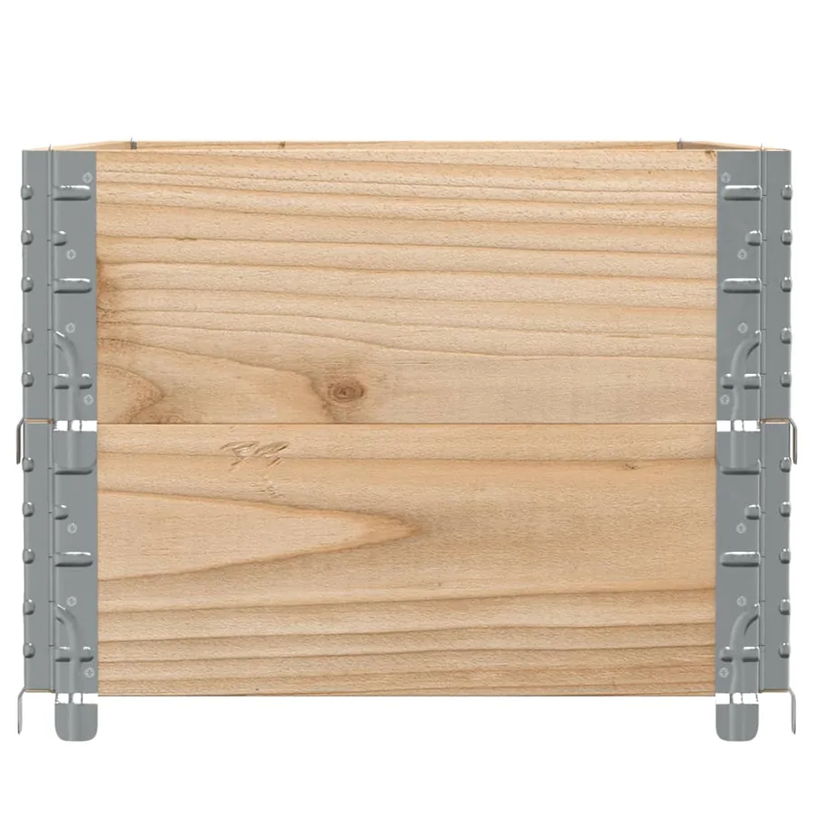 Jardinière 100x50 cm bois de pin massif - 4
