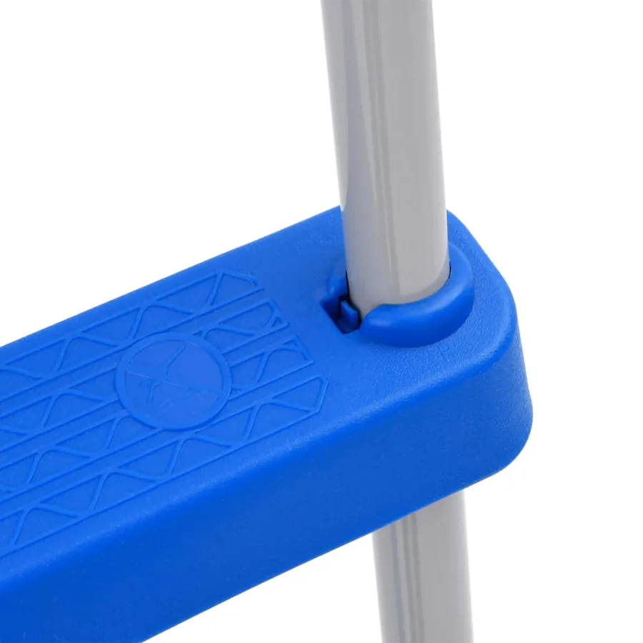 Échelle de piscine pour piscine hors sol 84 cm acier plastique - 5
