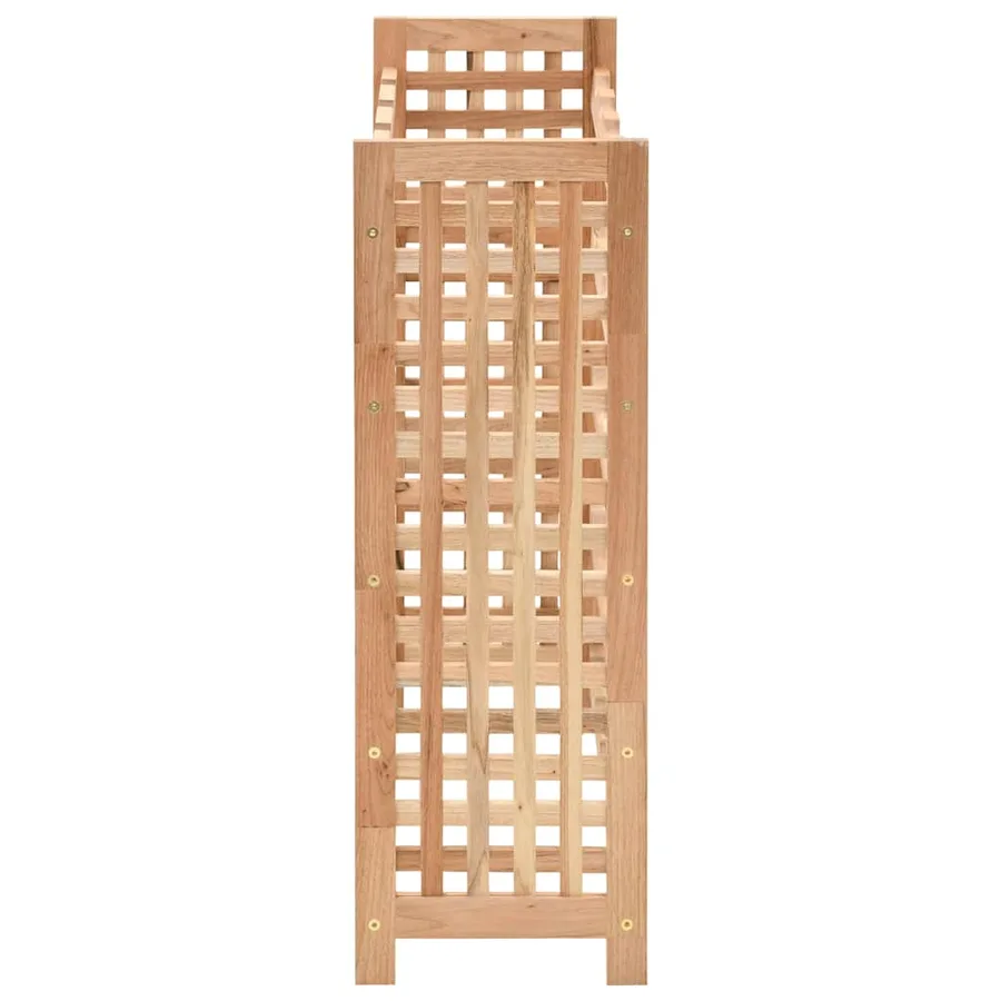 Casier à bouteilles pour 25 bouteilles Bois de noyer 63x25x73cm - 4