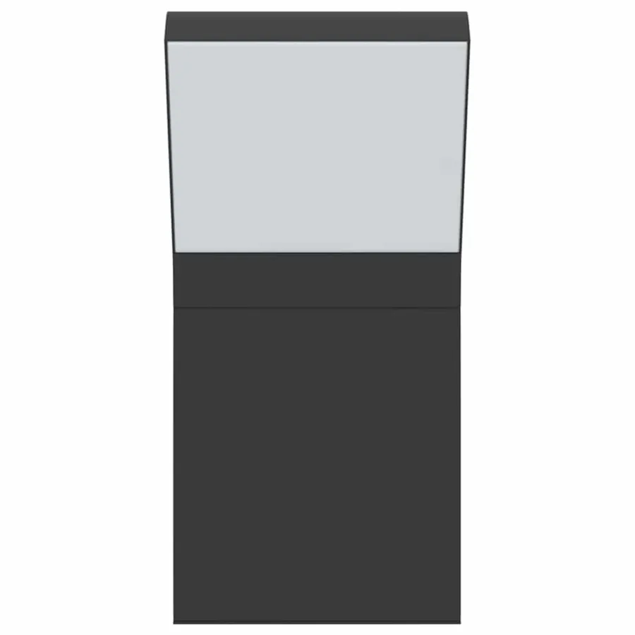 Appliques murales LED d'extérieur 2 pcs noir - 5