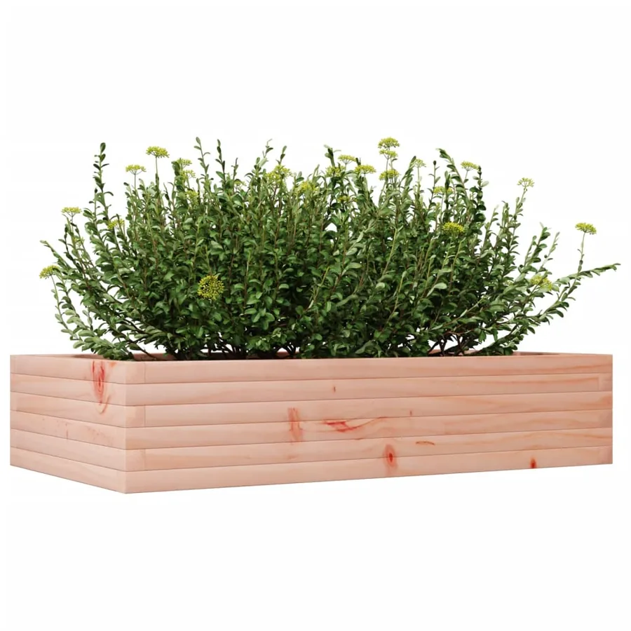 Jardinière 110x60x23 cm bois massif de douglas - 4