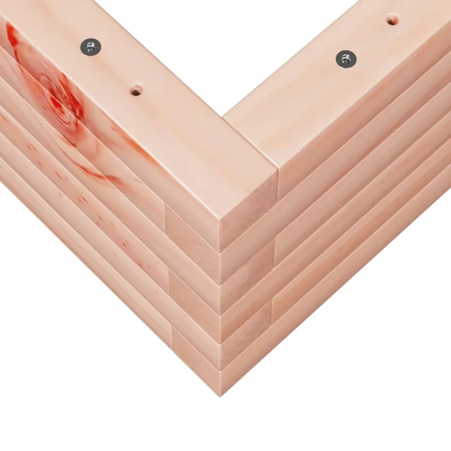 Jardinière 110x60x23 cm bois massif de douglas - 8