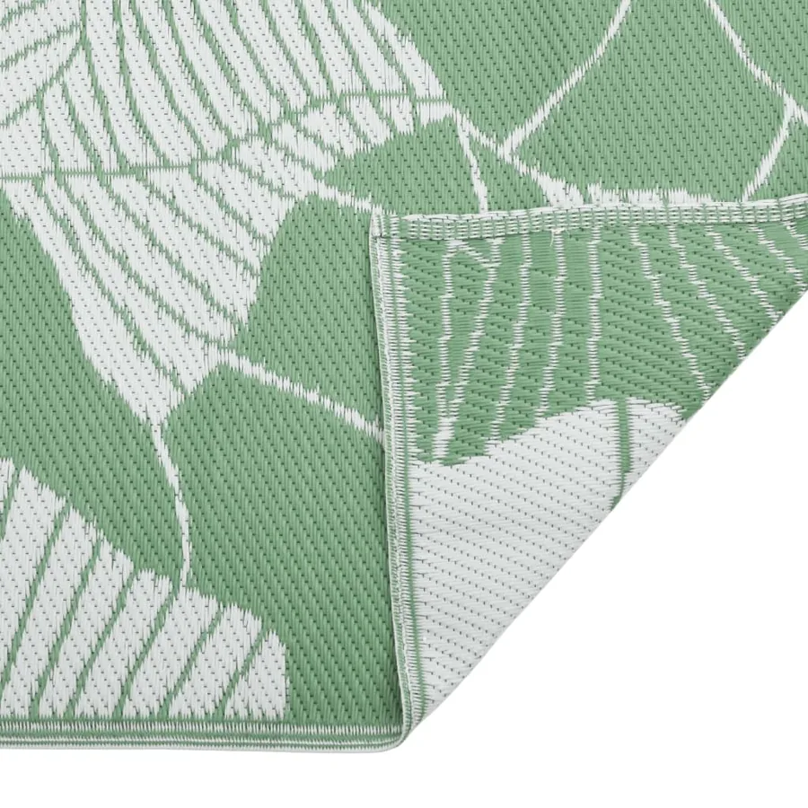 Tapis d'extérieur ARAKIL vert 80x150 cm PP - 5