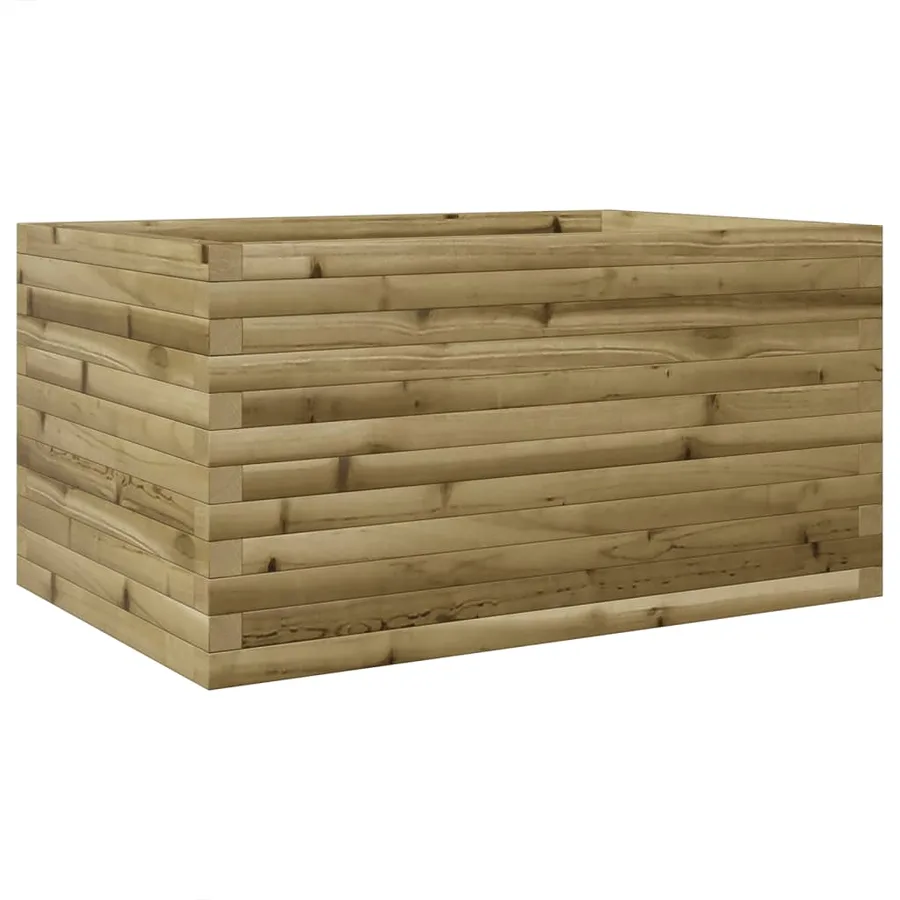 Jardinière 90x60x46 cm bois de pin imprégné - 2