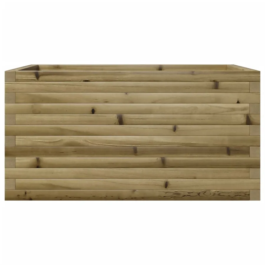 Jardinière 90x60x46 cm bois de pin imprégné - 5