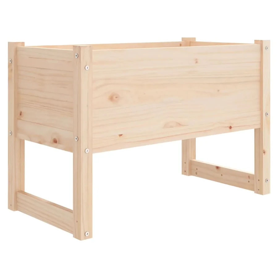 Jardinière 78x40x52 cm Bois massif de pin - 2