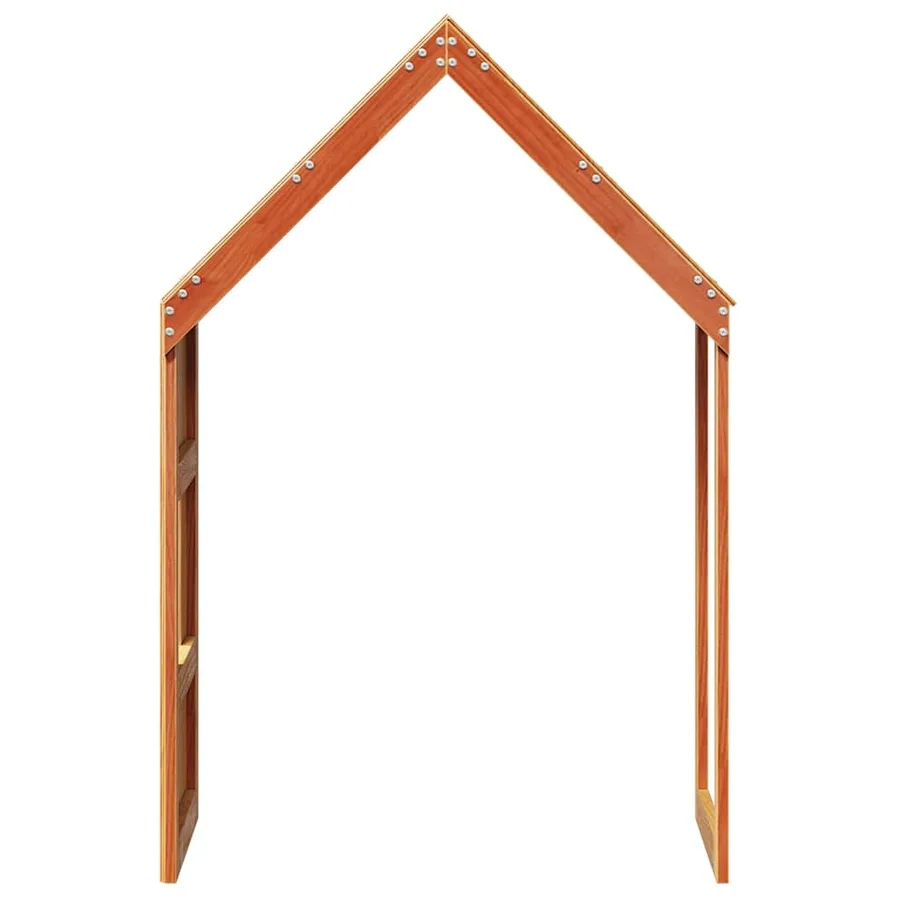 Toit de lit pour enfants 60x99x139,5 cm bois de pin massif - 5