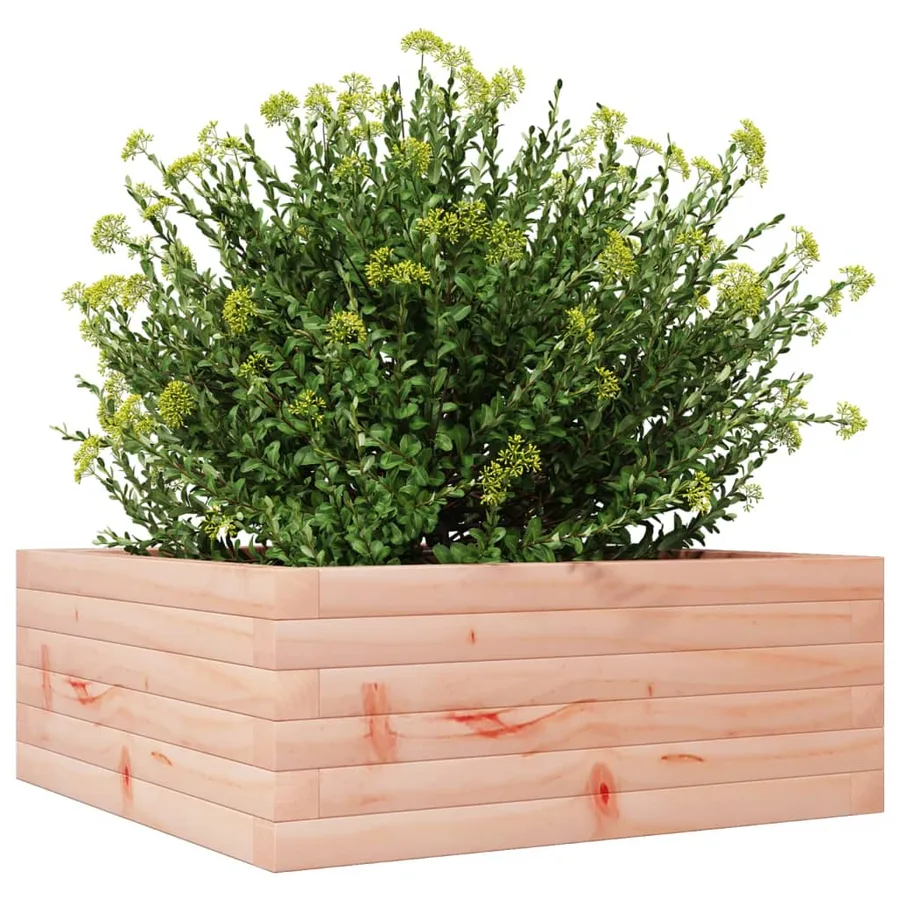 Jardinière 60x60x23 cm bois massif douglas - 4