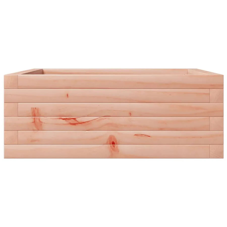 Jardinière 60x60x23 cm bois massif douglas - 6