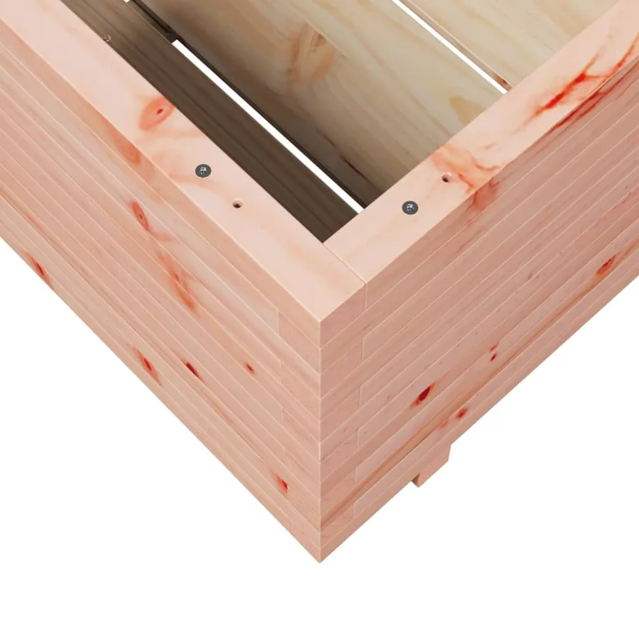 Jardinière 90x90x49,5 cm bois massif de douglas - 8