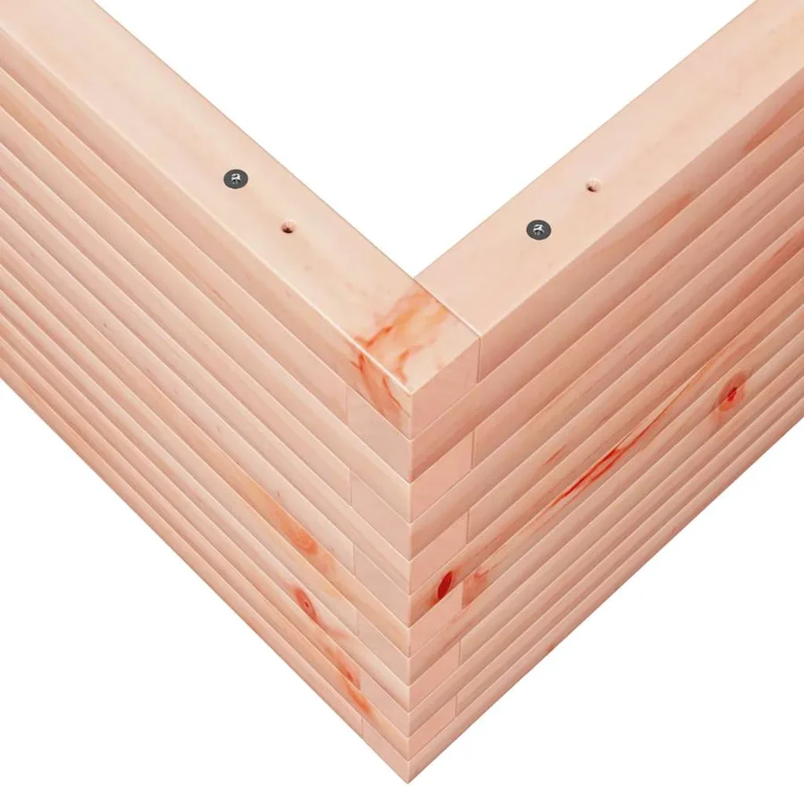 Jardinière 100x100x46 cm bois massif de douglas - 8
