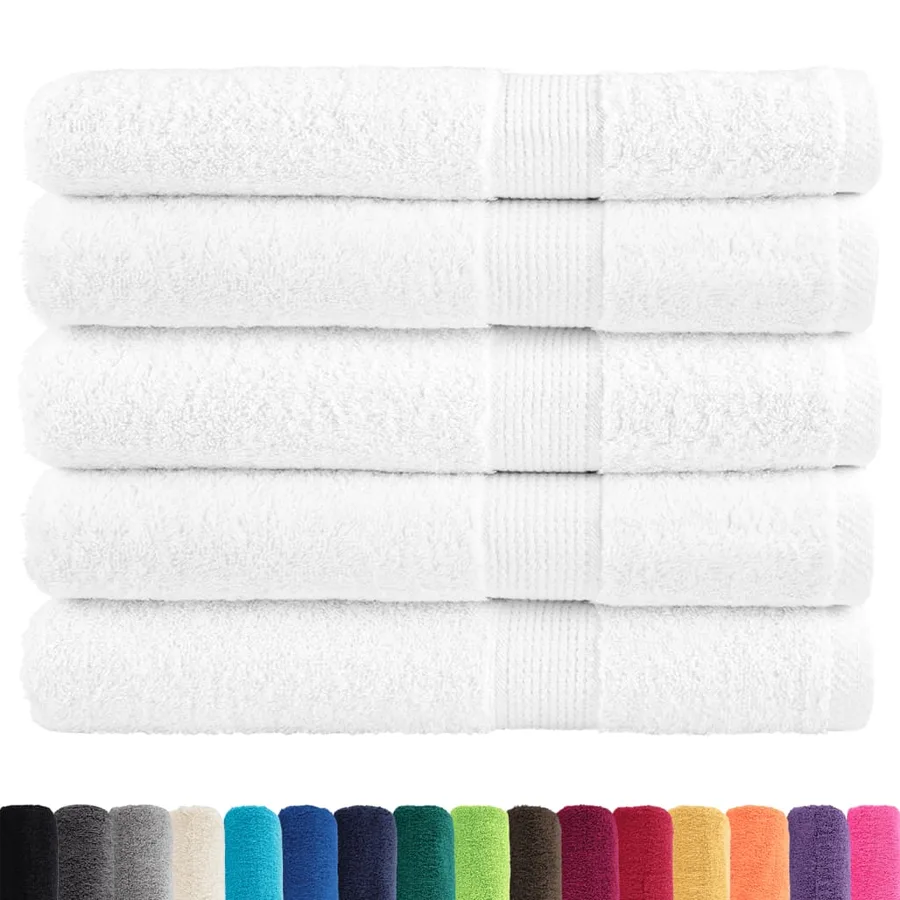 Serviettes de sauna de qualité supérieure SOLUND 25 pcs blanc - 2