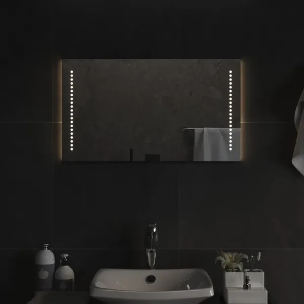 Miroir de salle de bain à LED 40x70 cm