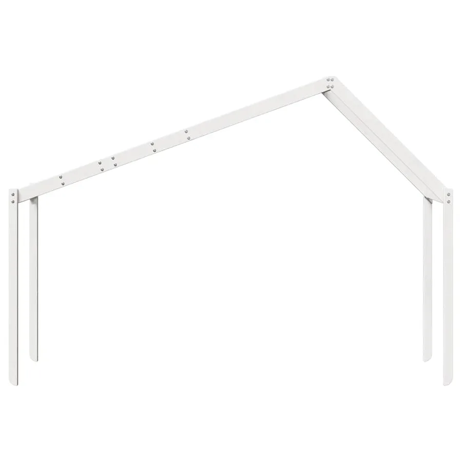 Toit de lit pour enfants 203x95,5x142 cm bois de pin massif - 4