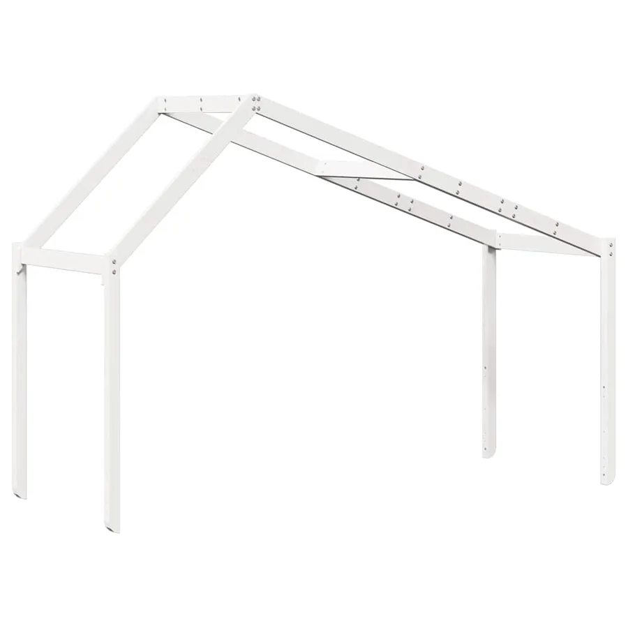 Toit de lit pour enfants 203x95,5x142 cm bois de pin massif - 6