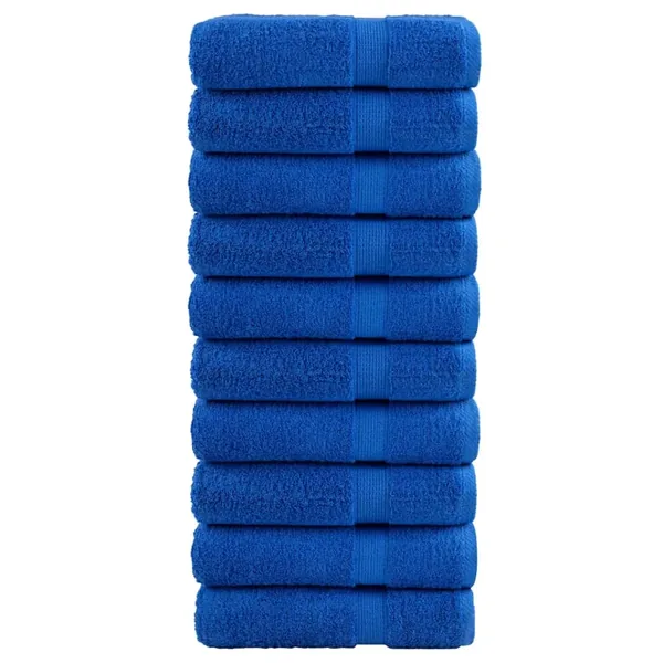 Essuie-mains de qualité supérieure SOLUND 10 pcs bleu 600 g/m²