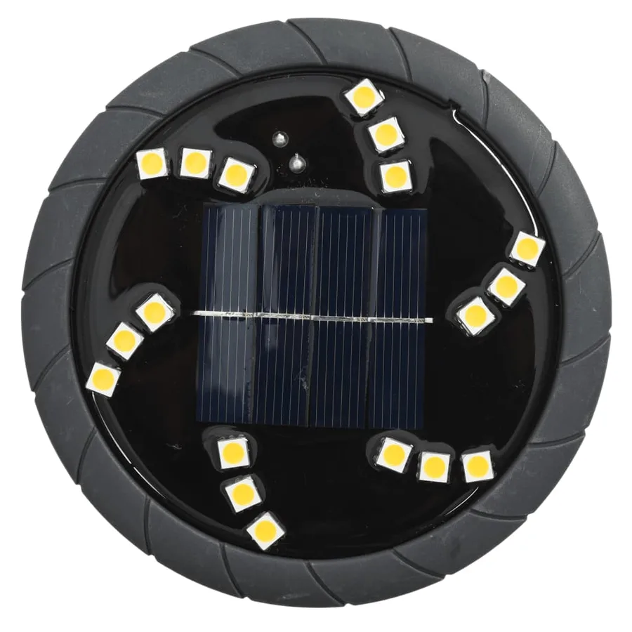Lampes solaires de sol et piquets de sol extérieur 4 pcs - 5