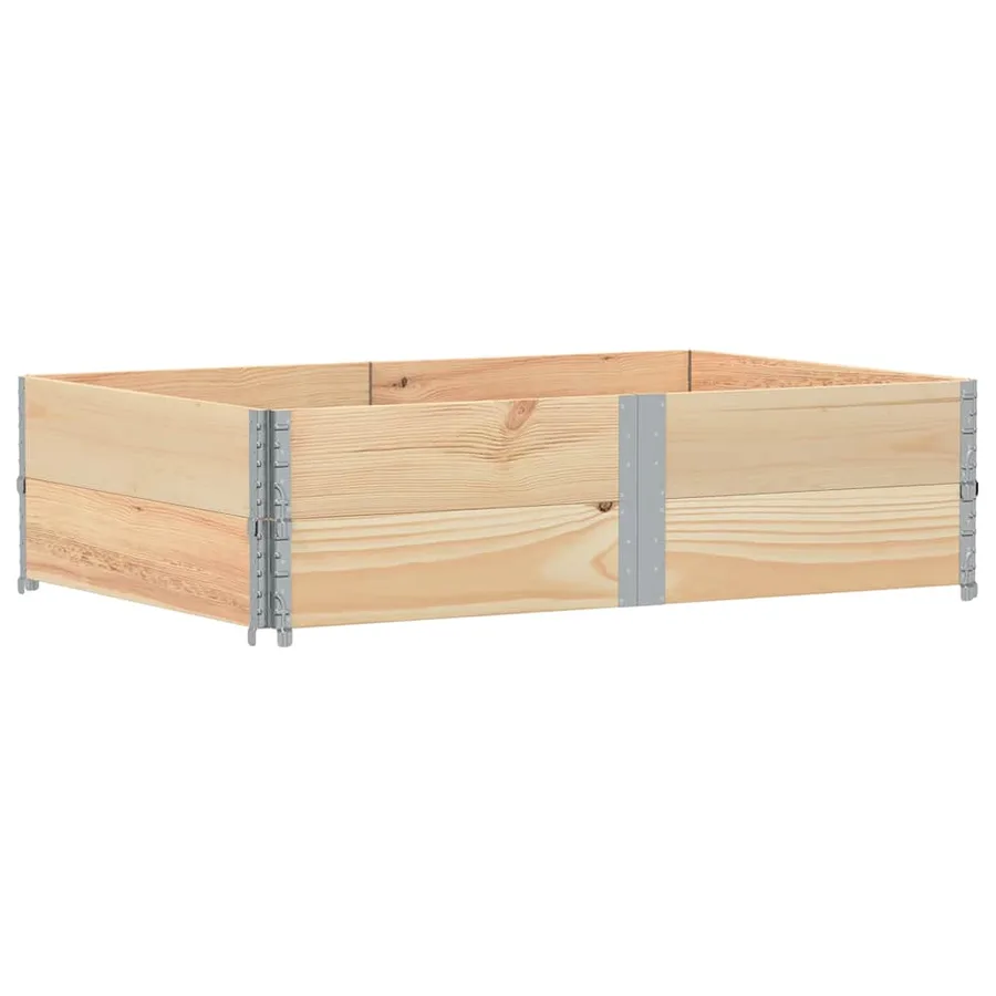 Jardinière 150x100 cm bois de pin massif - 2