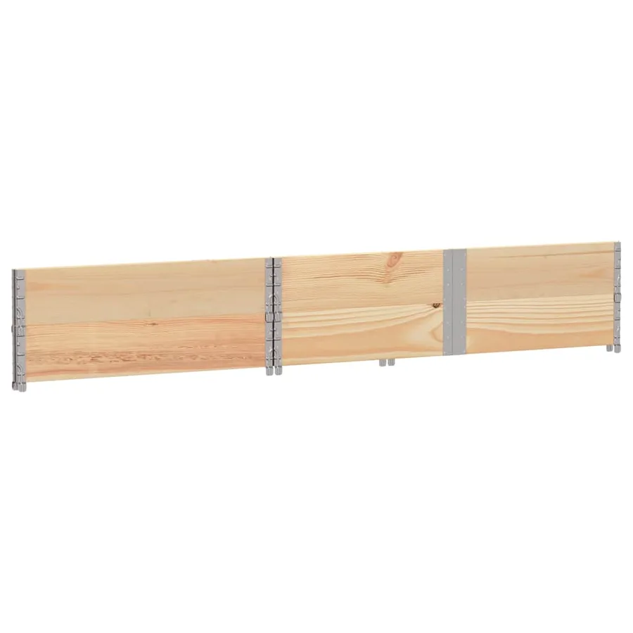 Jardinière 150x100 cm bois de pin massif - 4
