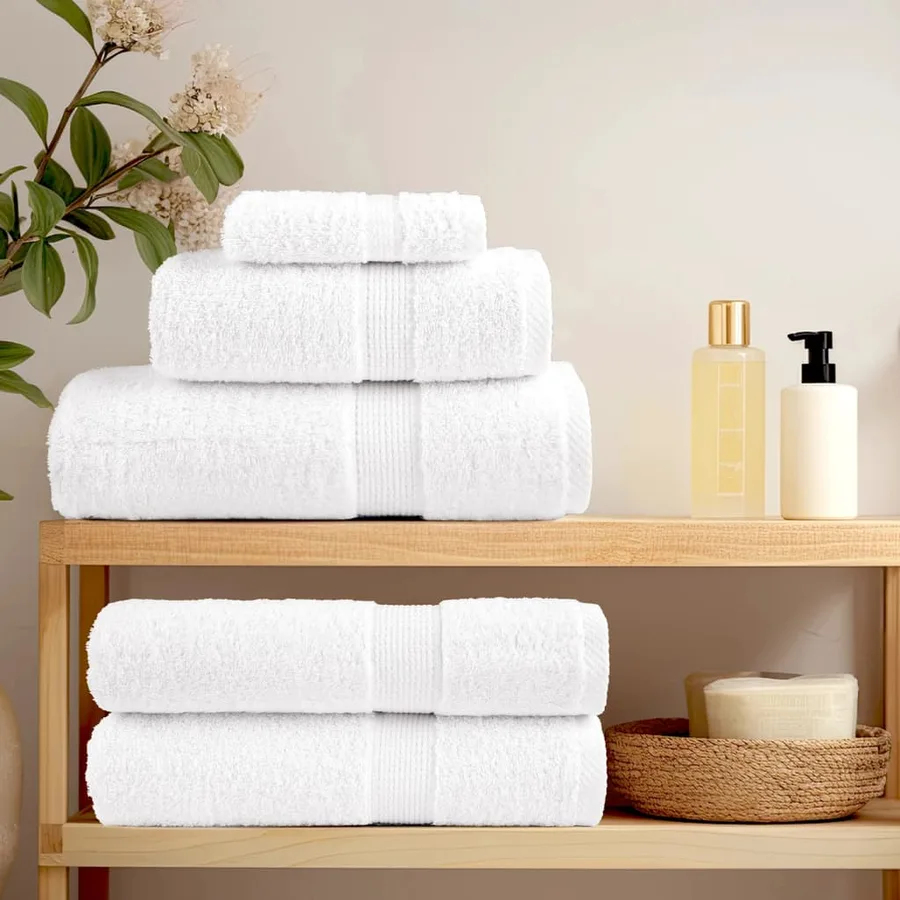 Ensemble de serviettes de qualité supérieure SOLUND 12pcs blanc - 3