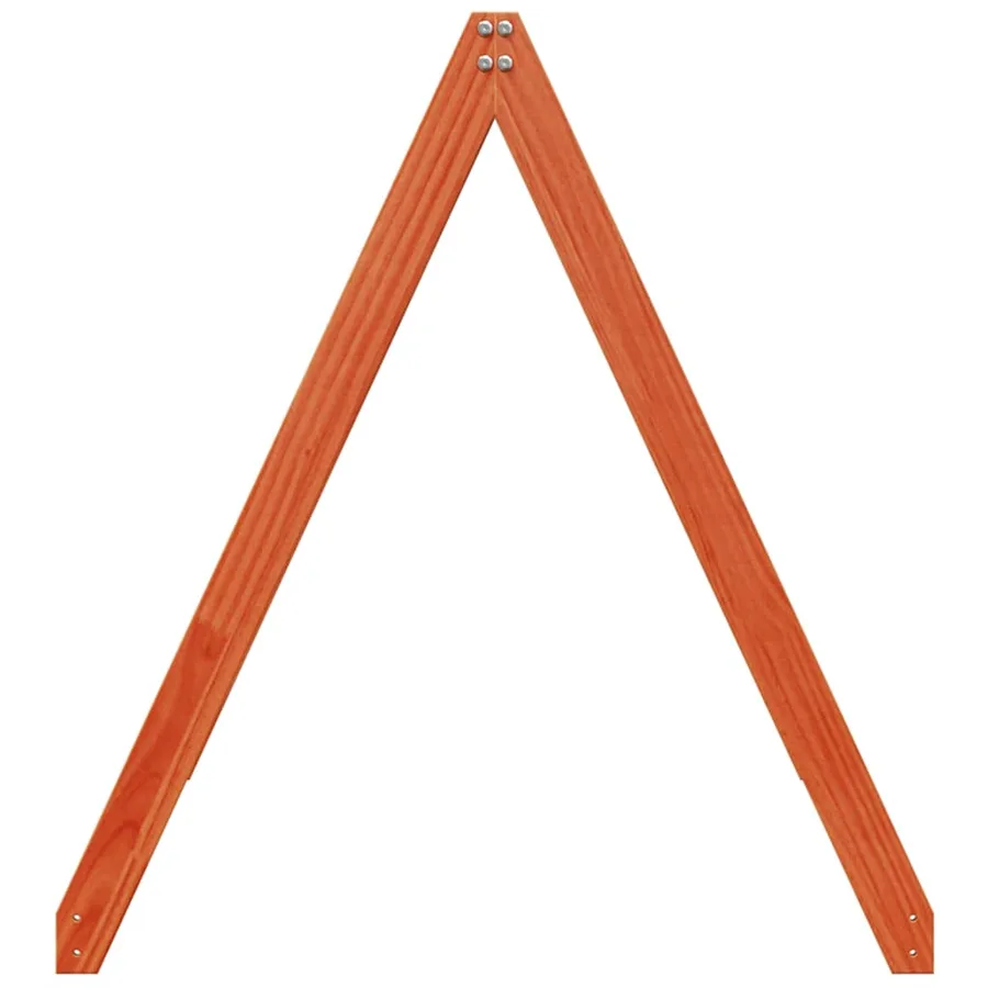Toit de lit pour enfants 199x80,5x88 cm bois de pin massif - 5