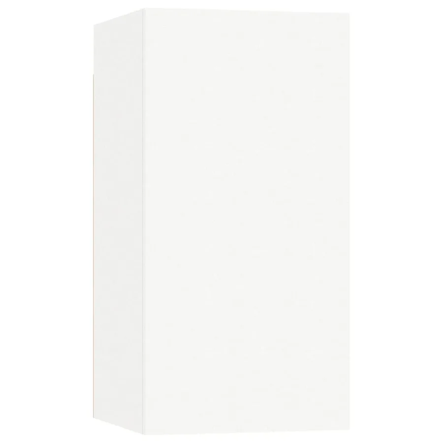 Ensemble de meuble TV 6 pcs Blanc Bois d'ingénierie - 5