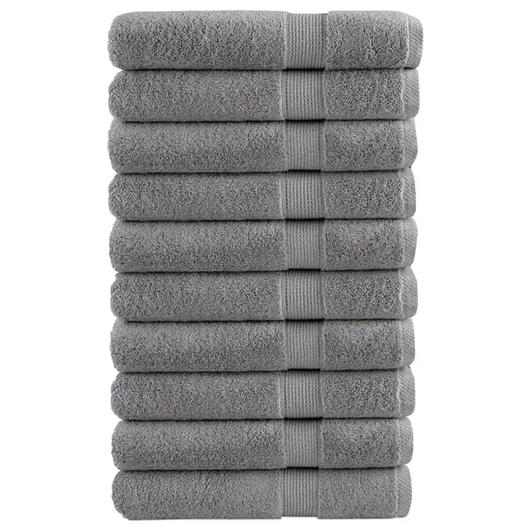 Serviettes de qualité supérieure SOLUND 10 pcs gris 600 g/m²