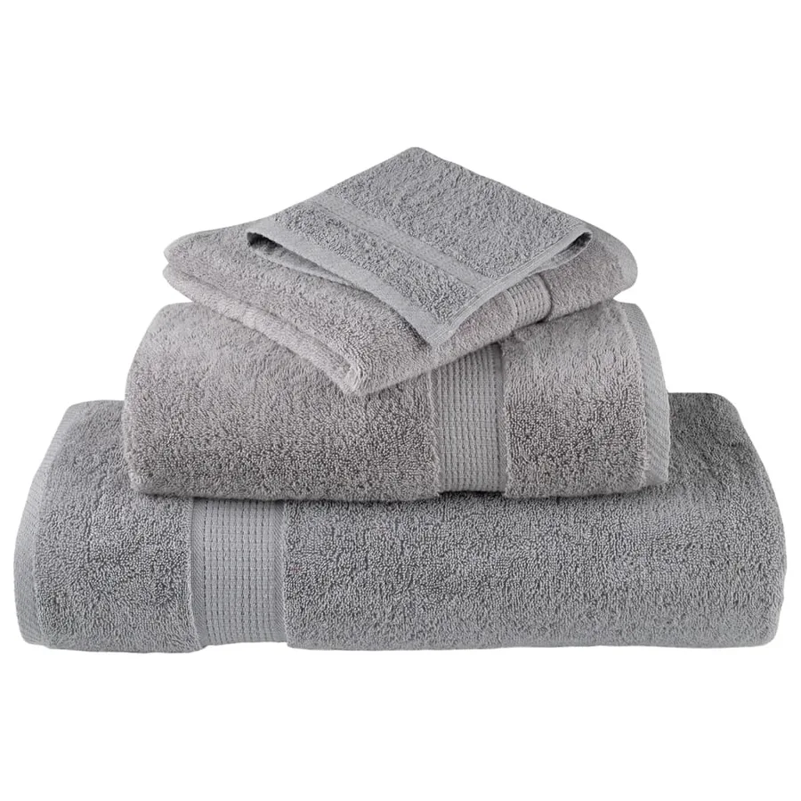 Serviettes de qualité supérieure SOLUND 10 pcs gris 600 g/m² - 4