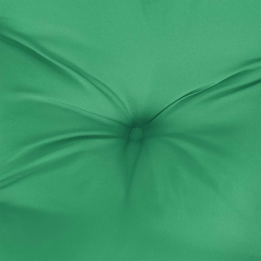 Coussins de chaise lot de 4 vert 50x50x7 cm tissu oxford - 7