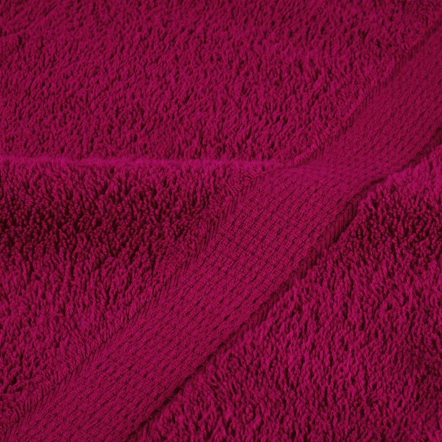 Serviettes de bain de qualité supérieure SOLUND 10 pcs bordeaux - 7