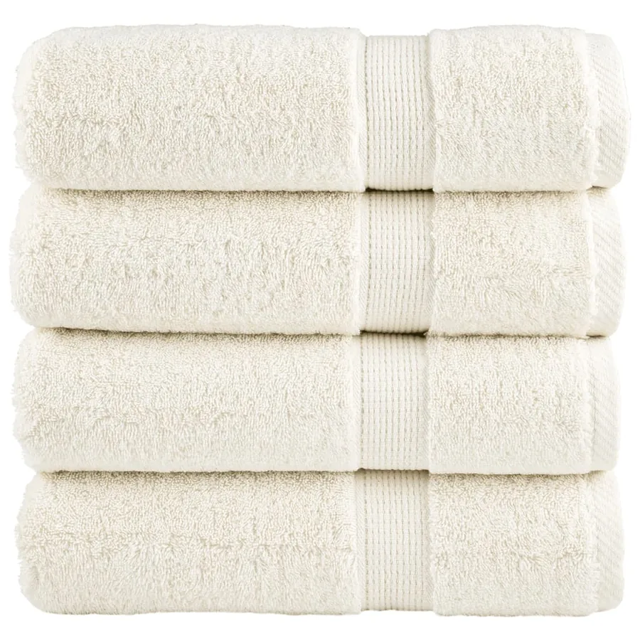 Serviettes de bain de qualité supérieure SOLUND 4 pcs 600g/m²