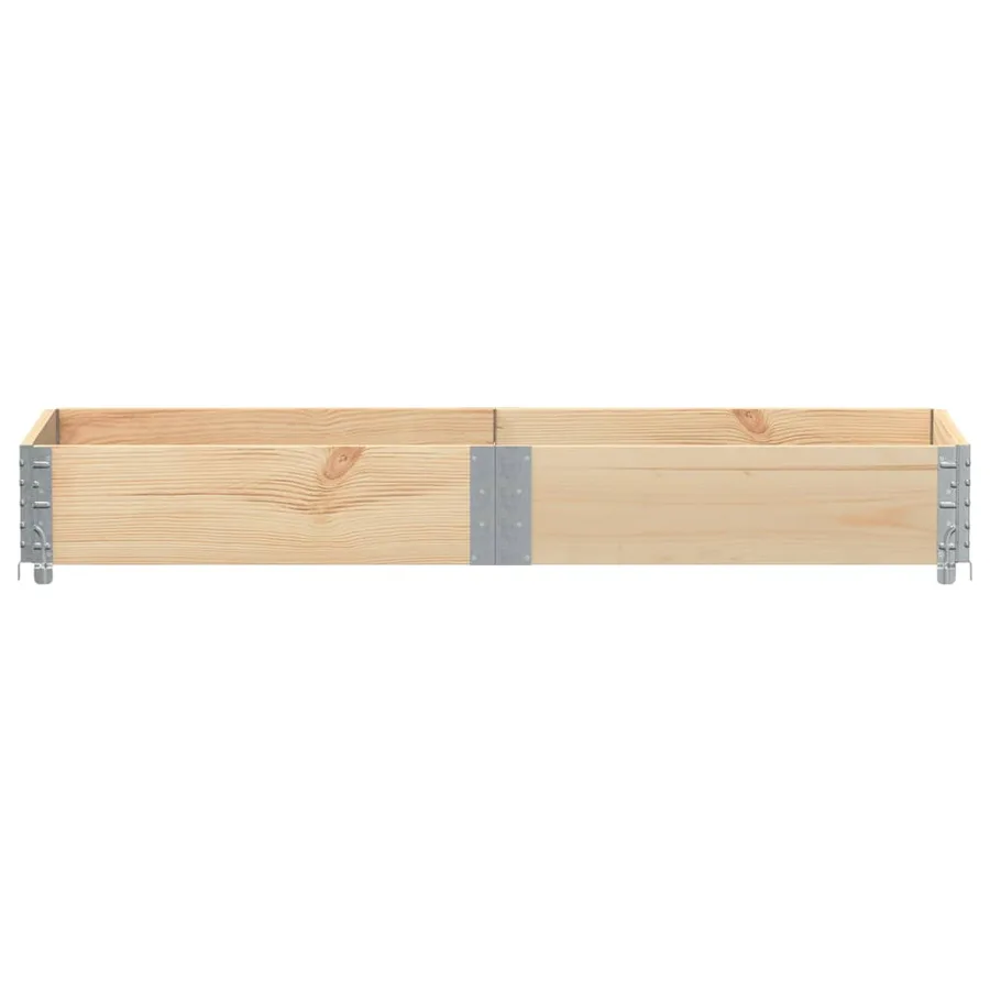 Jardinière 150x50 cm bois de pin massif - 3