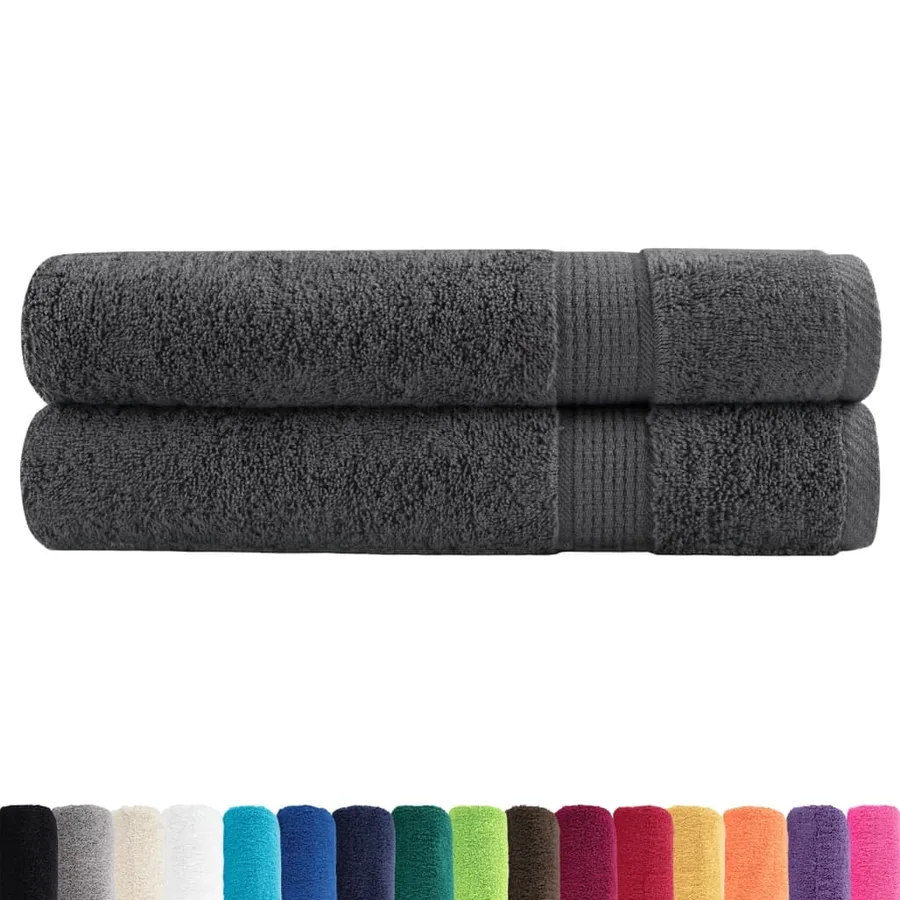 Serviettes de qualité supérieure SOLUND 2 pcs anthracite - 2