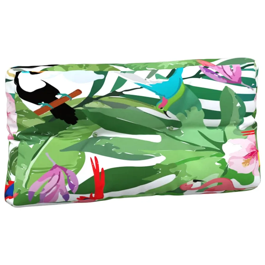 Coussins de palette lot de 5 multicolore tissu - 6