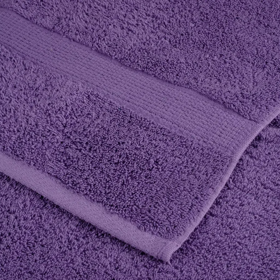Serviettes d'invité de qualité supérieure SOLUND 2 pcs violet - 6