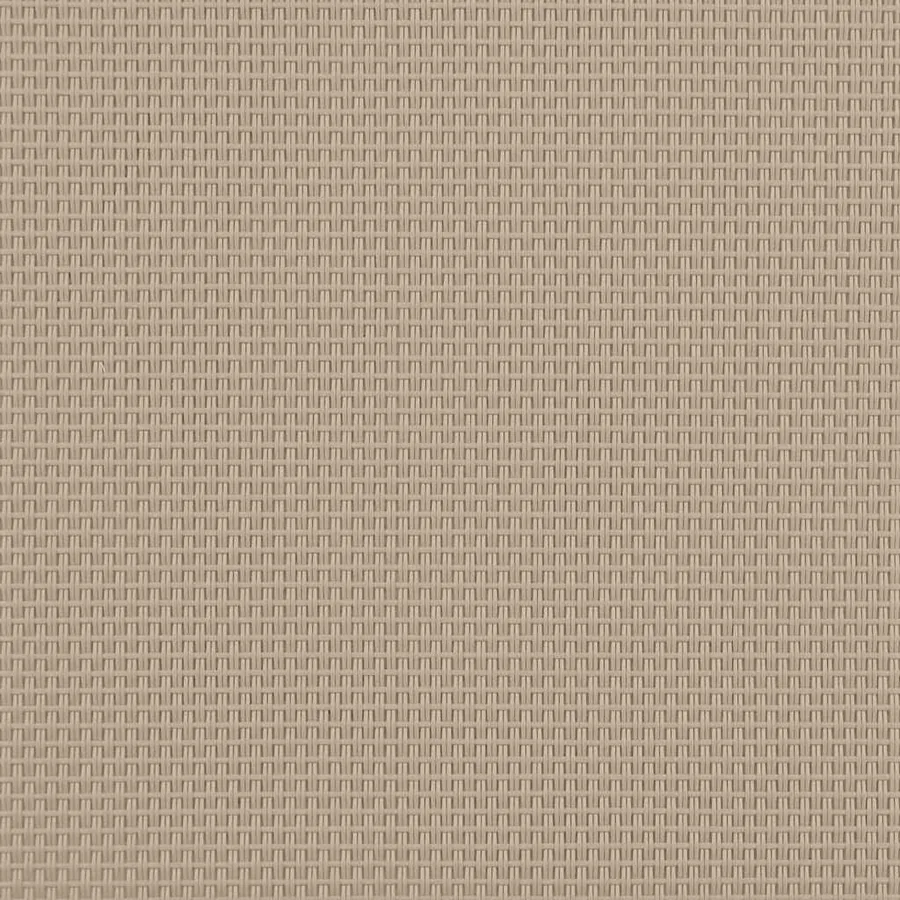 Chaise longue gris bois d'acacia solide et textilène - 45