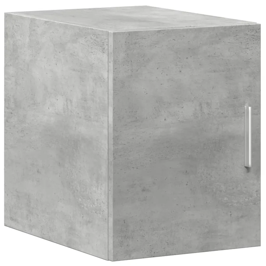 Armoire murale gris béton 30x42,5x40 cm bois d'ingénierie - 2