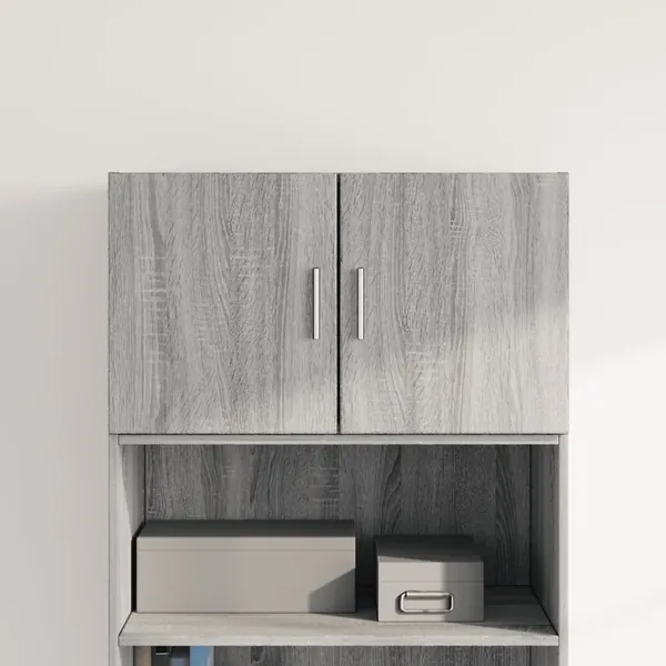 Armoire murale sonoma gris 70x42,5x40 cm bois d'ingénierie
