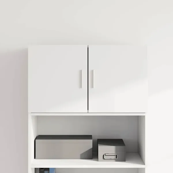 Armoire murale blanc 70x42,5x40 cm bois d'ingénierie