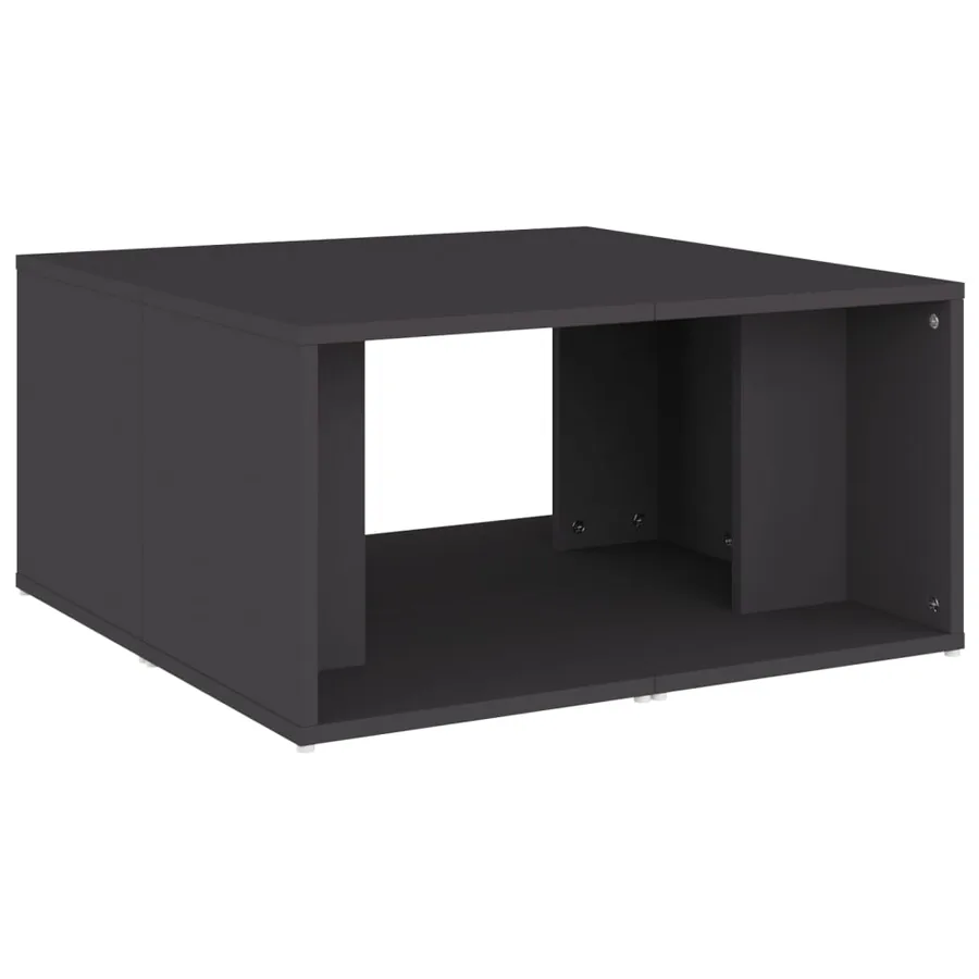 Tables basses 4 pcs gris 33x33x33 cm bois d'ingénierie - 5