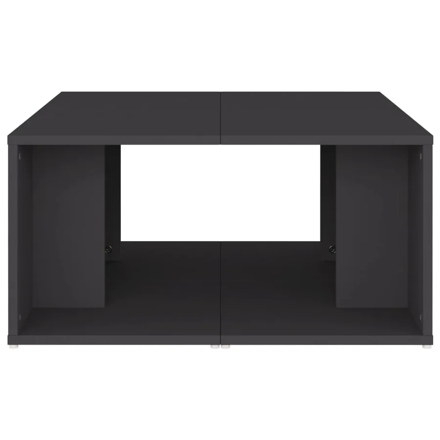 Tables basses 4 pcs gris 33x33x33 cm bois d'ingénierie - 6