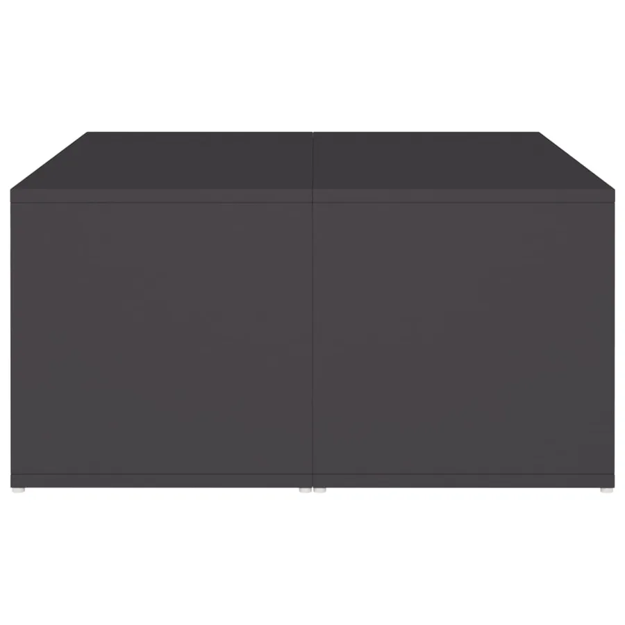 Tables basses 4 pcs gris 33x33x33 cm bois d'ingénierie - 7