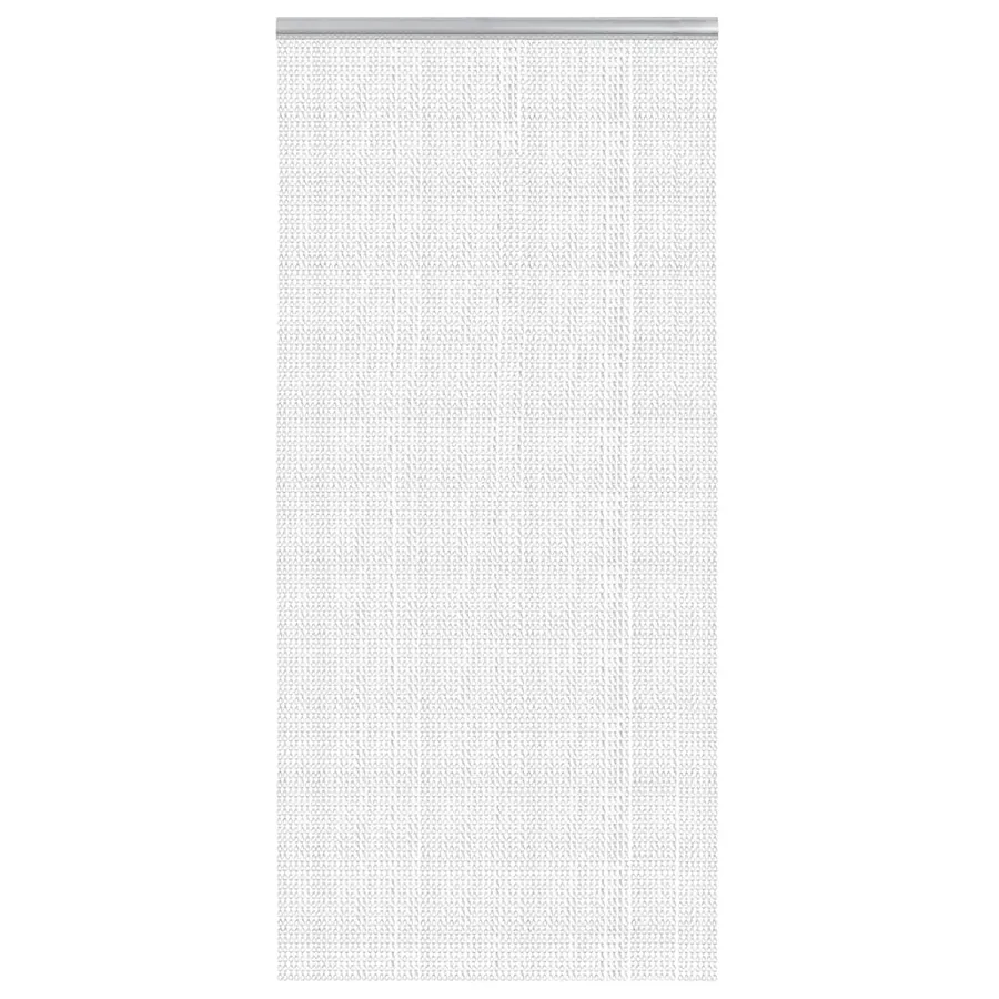 Moustiquaire de porte à chaîne 100x200 cm aluminium - 2