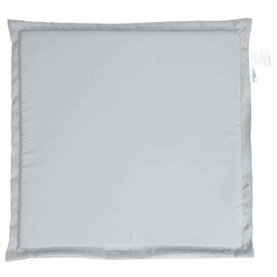 Coussins de siège de jardin lot de 4 gris clair 45x45x2cm carré - 6